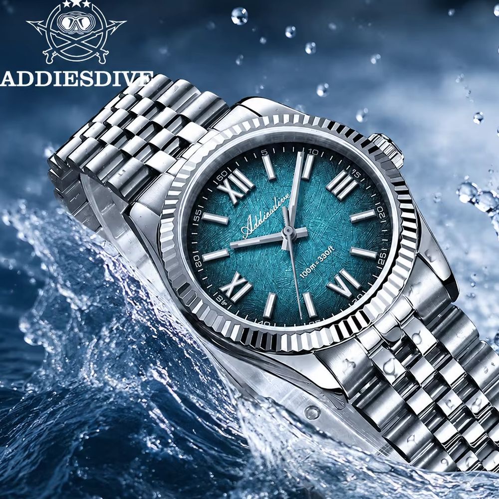 Luxury Watch Makes - ADDIESDIVE ファッションレディース腕時計 36 ミリメートルサファイアガラス超発光女性のクォーツ時計高品質防水腕時計