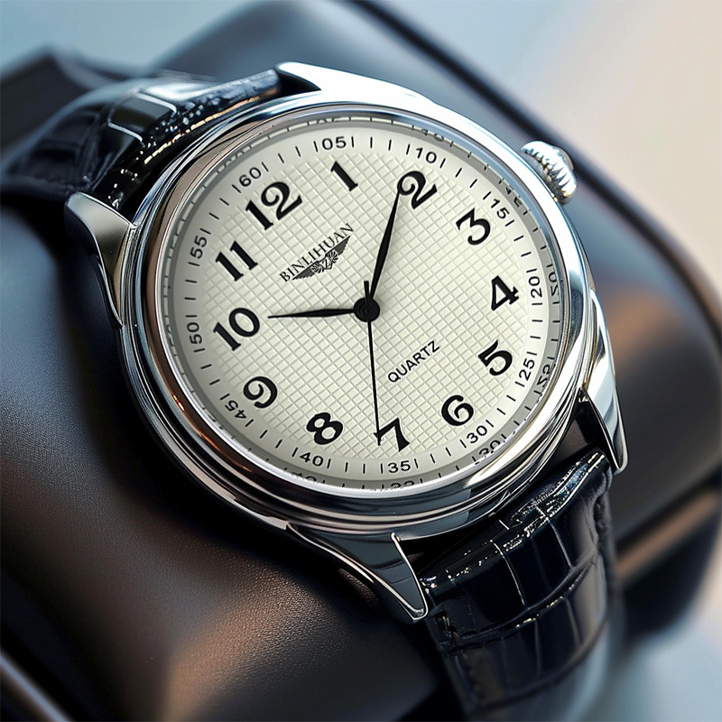 Luxury Watch Organizer - 2026年 メンズ腕時計 高級ビジネス防水 メンズウォッチ クォーツ時計 レザー