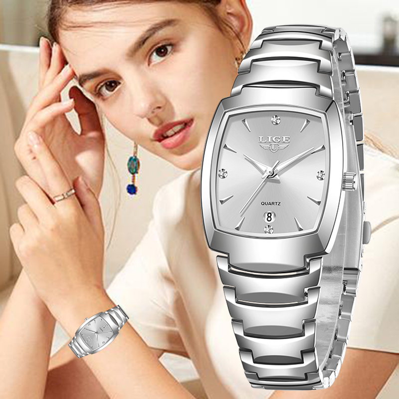 Luxury Women'S Watch - LIGE 2026 新作 レディース腕時計 ビジネス 高級