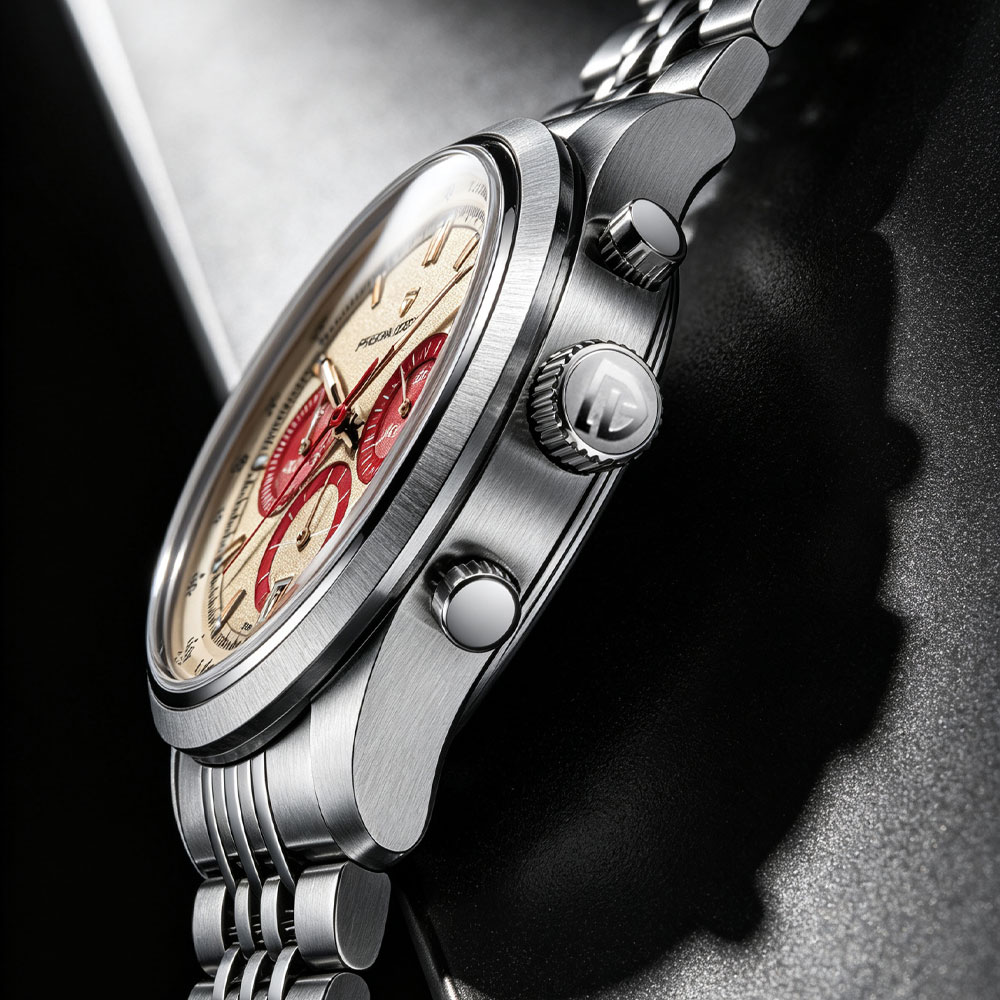 Luxury Watch For Men - パガーニデザイン新しいメンズ腕時計高級クォーツ腕時計メンズ AR サファイアスピードスポーツクロノグラフ自動日付 VK63 腕時計ギフト