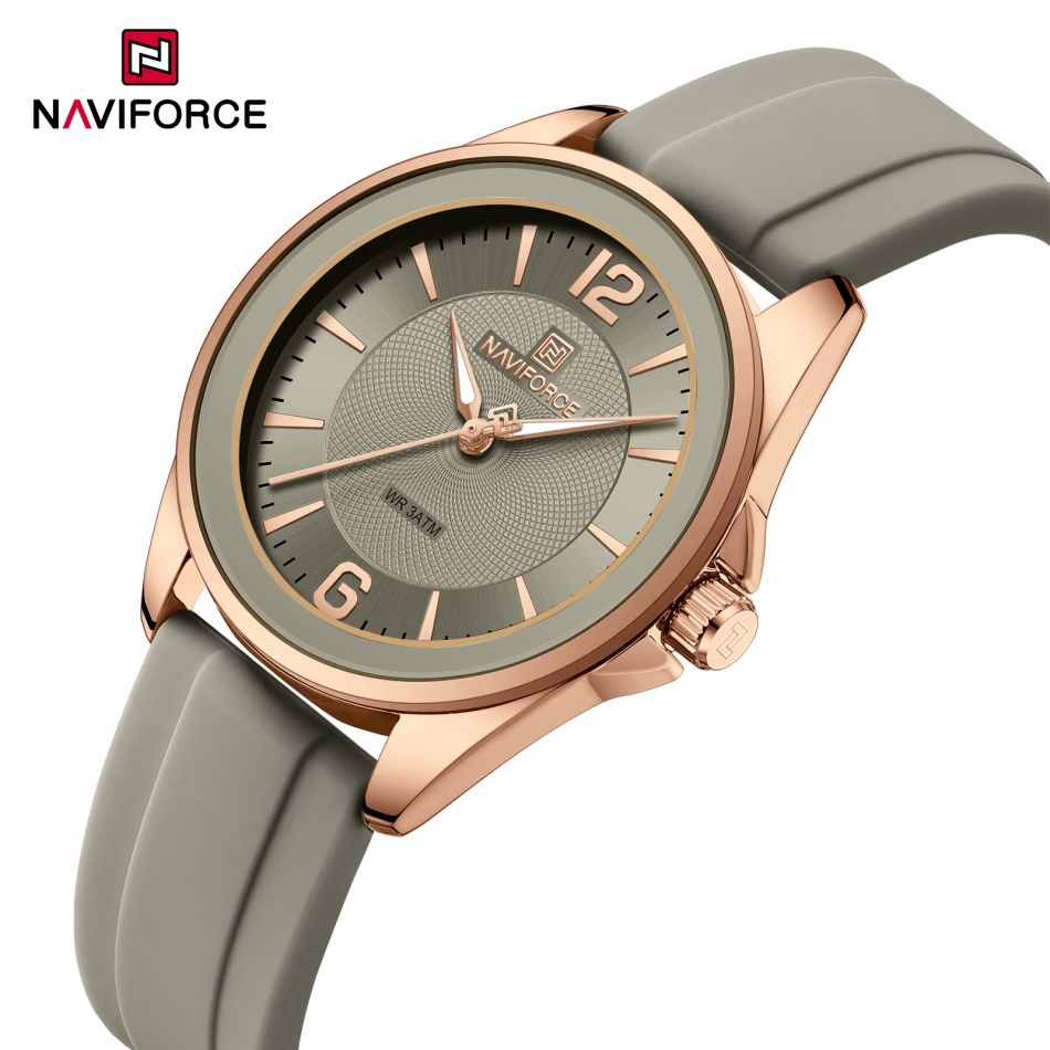 Luxury Watch Black - 新しいスタイル naviforce 女性の腕時計スポーツシリコンストラップ腕時計女性クォーツ時計時計ギフトリロイ mujer relogios feminino