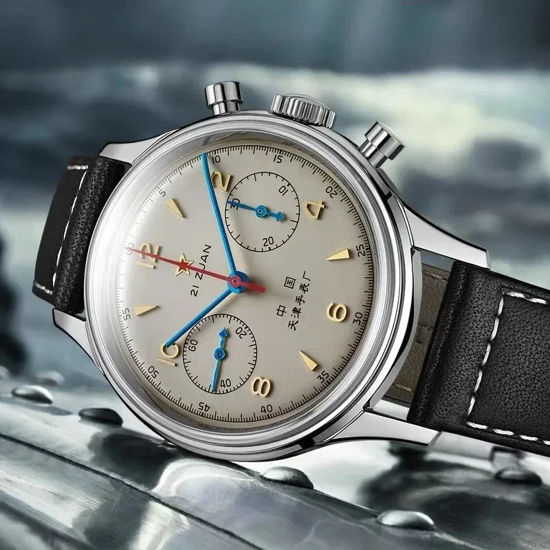 Chronograph Flyback Watch - 1963 メンズ腕時計 1963 パイロットウォッチ 42mm 防水