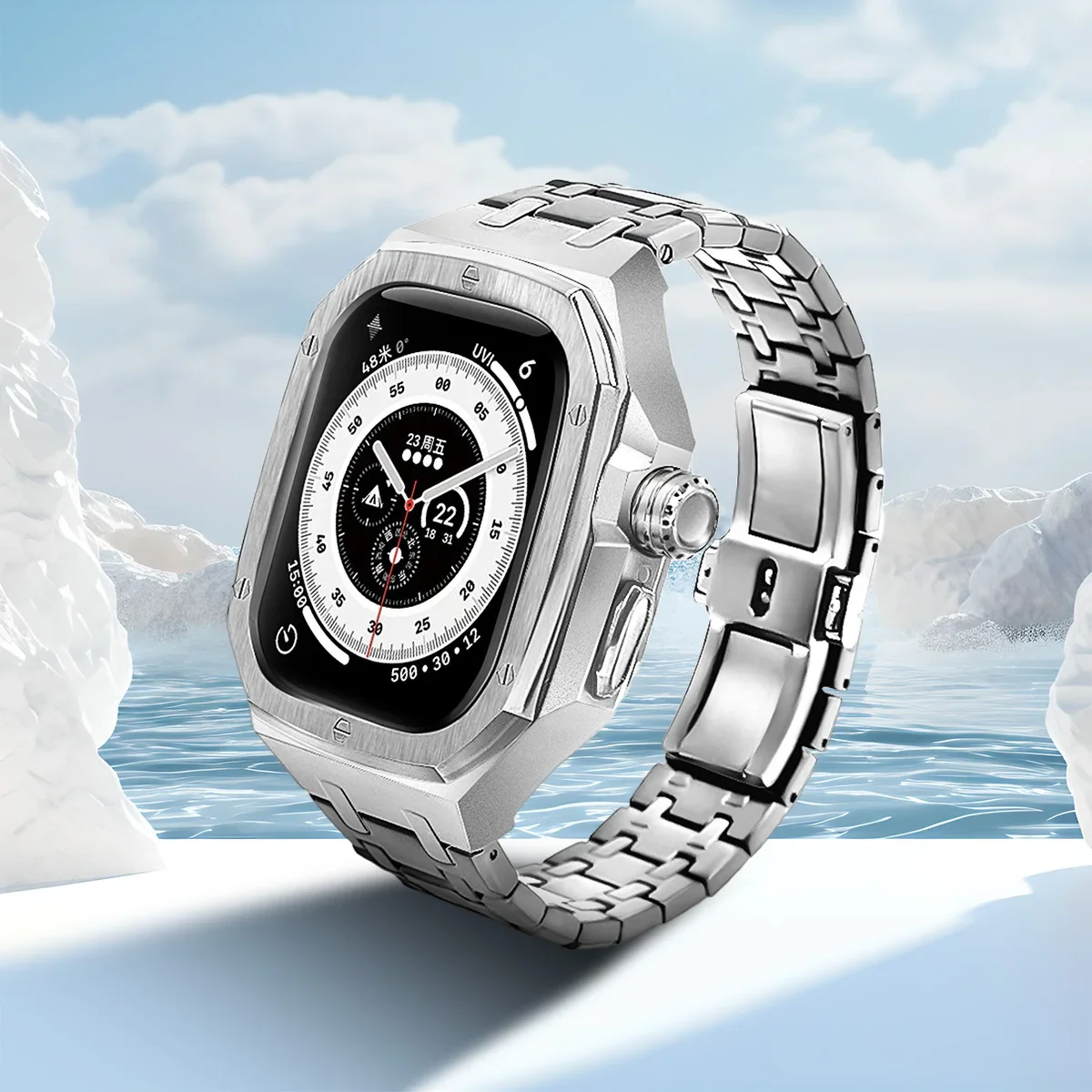 高級修正 Mod キット Apple Watch ウルトラ  - Luxury Watch Repair のレビューと価格