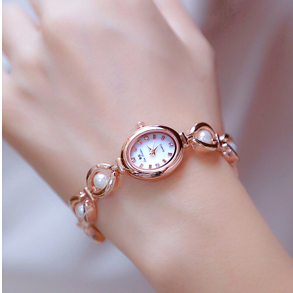 BS レディース腕時計ブランド和風ライト高級シンプルパールブ - Luxury Watch And Jewelry Brand のレビューと価格