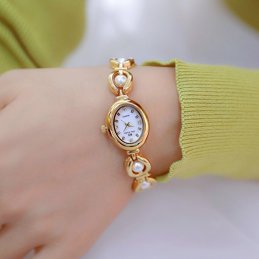 BS レディース腕時計ブランド和風ライト高級シンプルパールブ - Luxury Watch And Jewelry Brand のレビューと価格