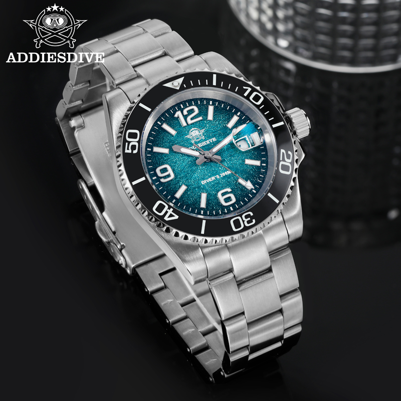 ADDIESDIVE 41 ミリメートルメンズダイビングウォ - Diver Watch 300M のレビューと価格