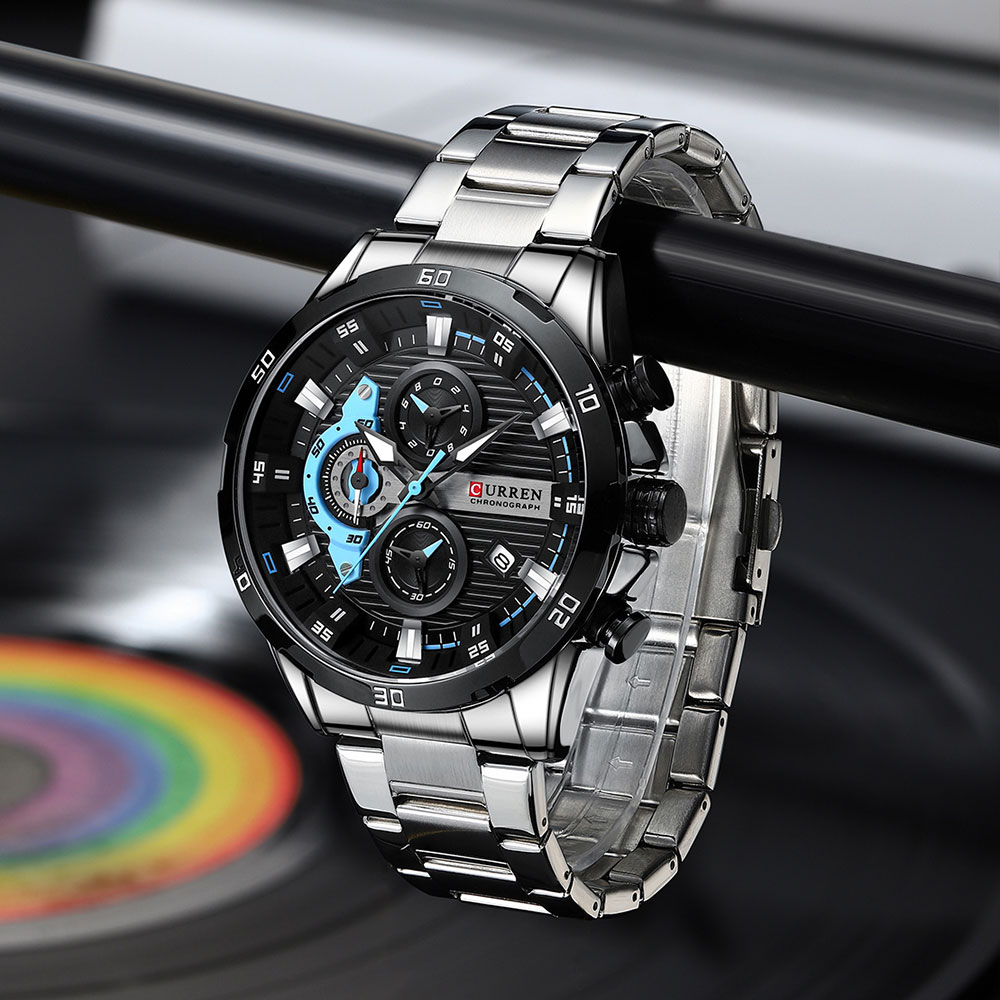 メンズスポーツウォッチ,メンズ腕時計,防水クロノグラフ,ミリ - Zen Luxury Watch のレビューと価格