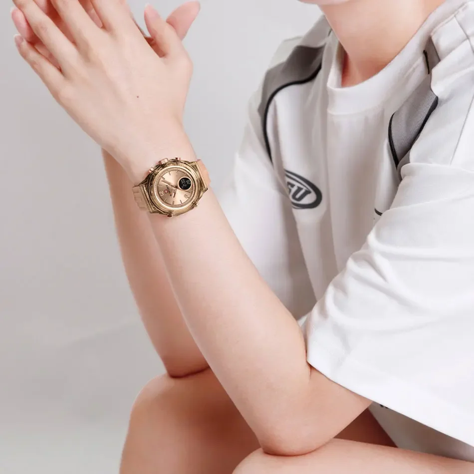 NAVIFORCE NF7109 クォーツ時計レディースファ - Luxury Watch Black のレビューと価格