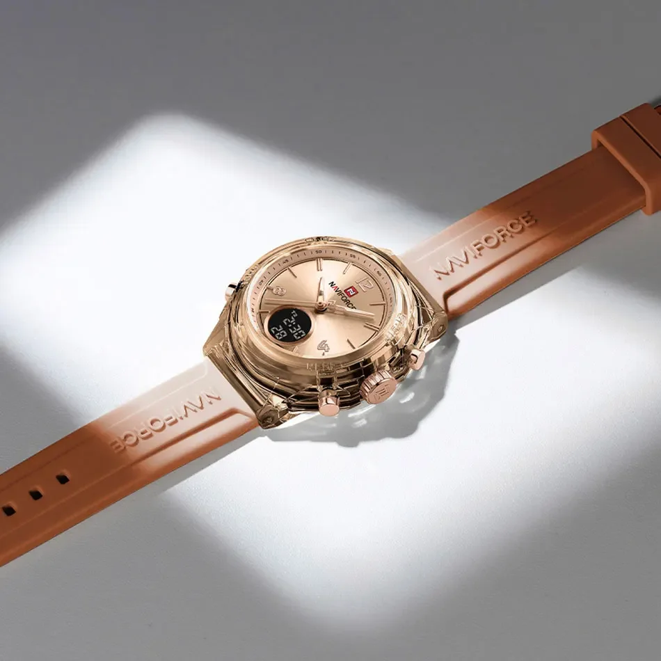 NAVIFORCE NF7109 クォーツ時計レディースファ - Luxury Watch Black のレビューと価格