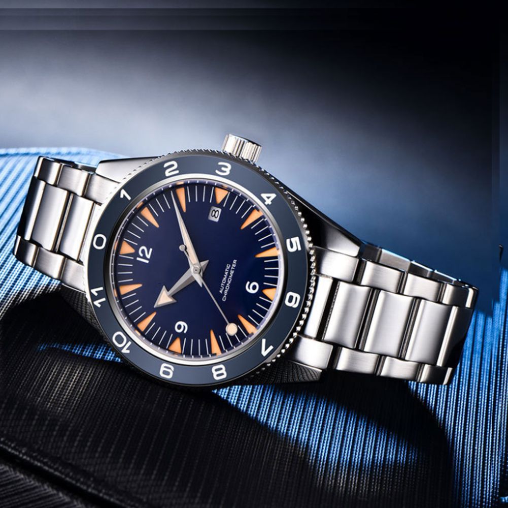 カスタムロゴ NH35 ムーブメント腕時計 10bars メ - Luxury Watch Exchange のレビューと価格