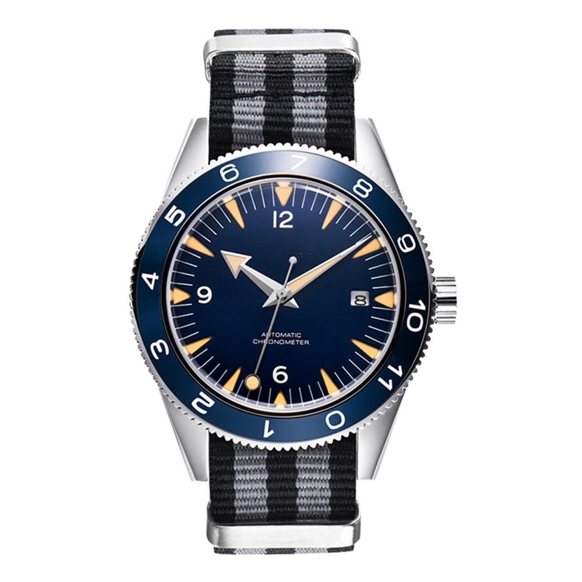 カスタムロゴ NH35 ムーブメント腕時計 10bars メ - Luxury Watch Exchange のレビューと価格