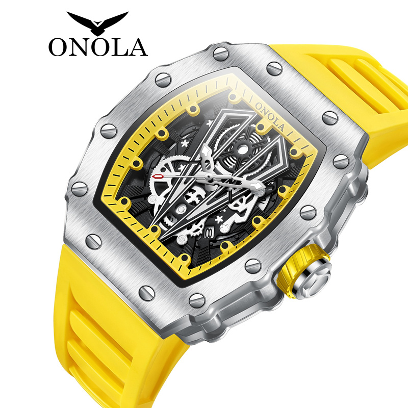 ONOLA 3826ブランド スポーツラグジュアリー トノー - Zen Luxury Watch のレビューと価格