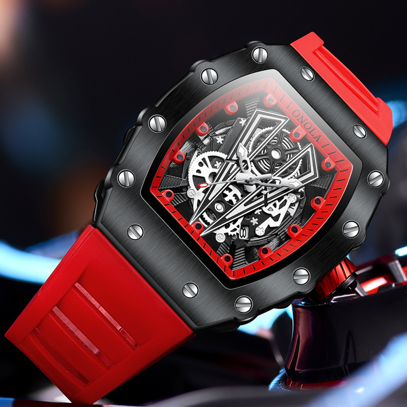 ONOLA 3826ブランド スポーツラグジュアリー トノー - Zen Luxury Watch のレビューと価格