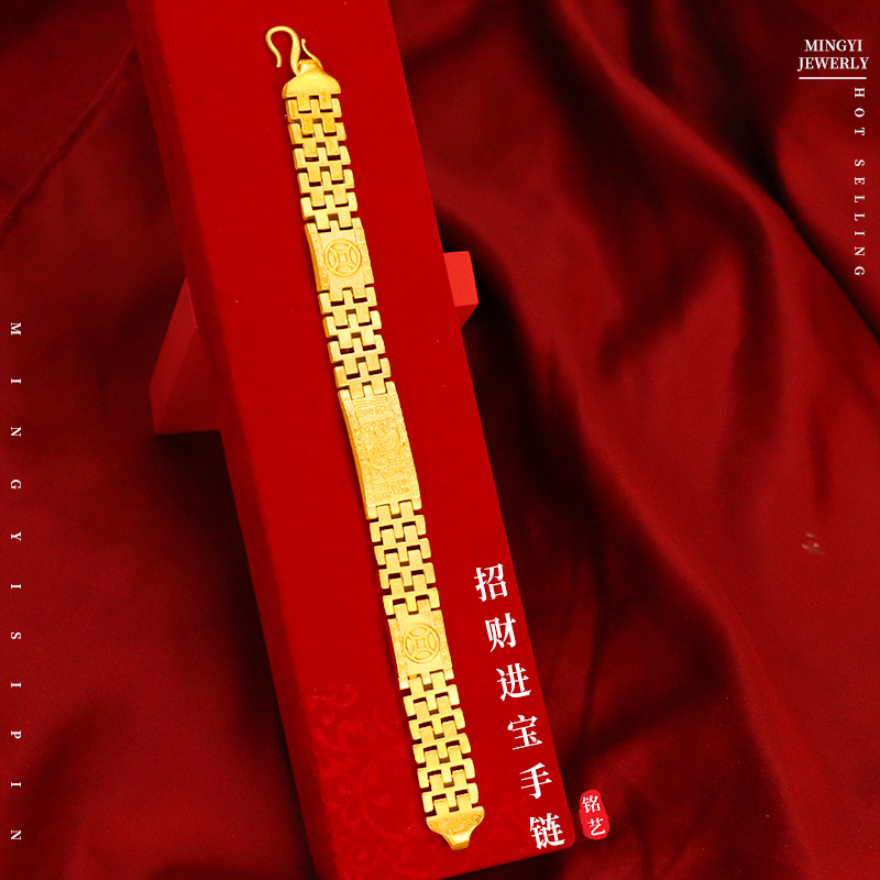 高級24K 9999純金製 男女兼用 開運時計ブレスレット - Luxury Watch Makes のレビューと価格