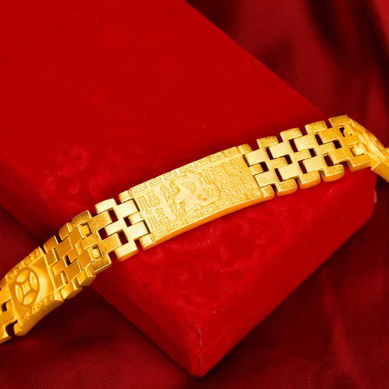 高級24K 9999純金製 男女兼用 開運時計ブレスレット - Luxury Watch Makes のレビューと価格