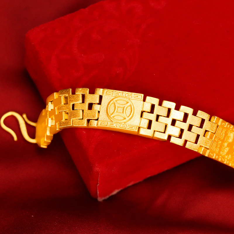 高級24K 9999純金製 男女兼用 開運時計ブレスレット - Luxury Watch Makes のレビューと価格