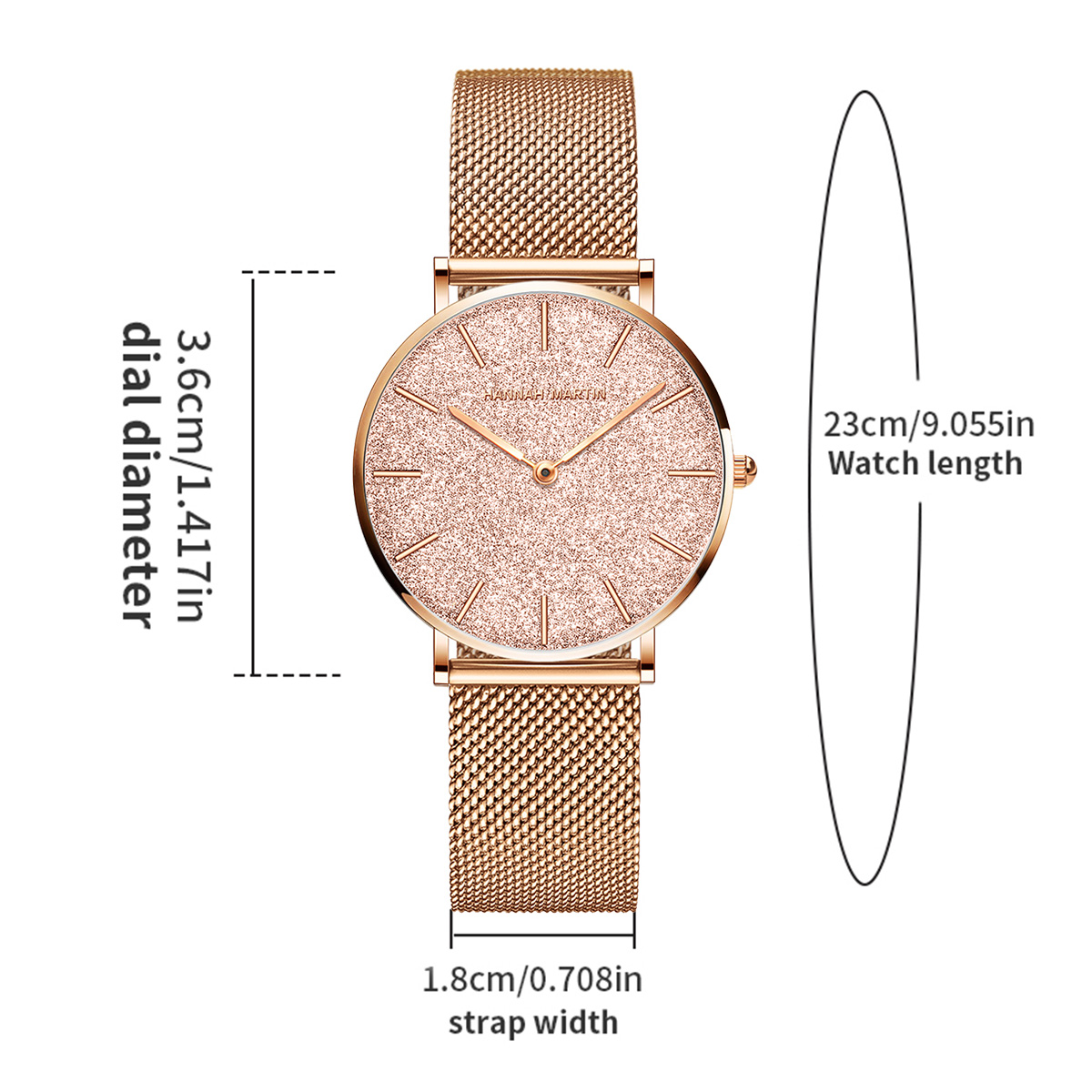 ハンナ・マーティン 高級レディース腕時計 日本オリジナルクォ - Luxury Watch Japanese のレビューと価格