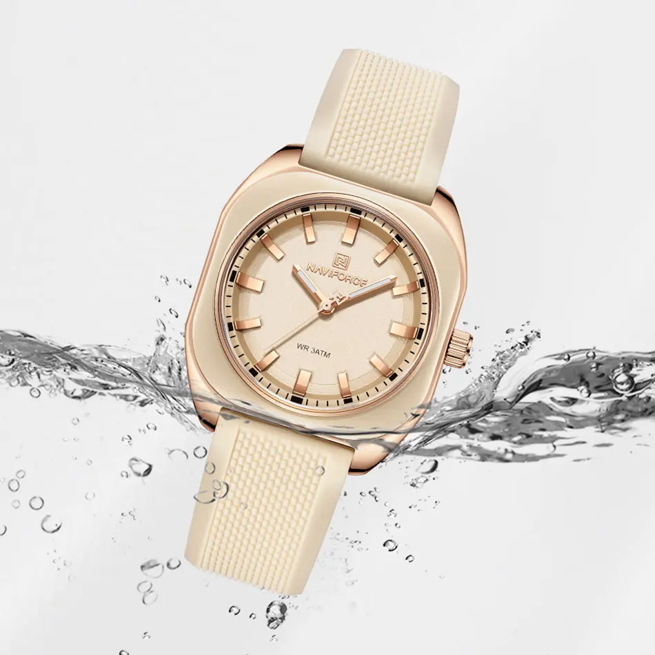トップブランド NAVIFORCE 5061 ファッション  - Luxury Watch Black のレビューと価格