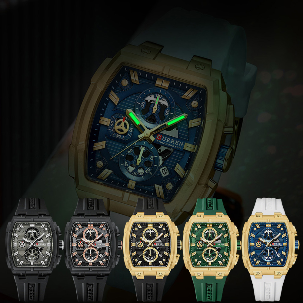 CURREN 高級ヴィンテージ腕時計 メンズ スポーツ クロ - Luxury Watch Exchange のレビューと価格