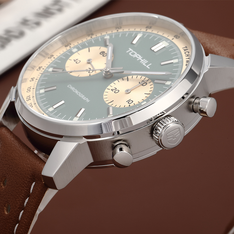 TOPHILL クロノグラフ ウォッチ レーシング ウォッチ - Chronograph Flyback Watch のレビューと価格