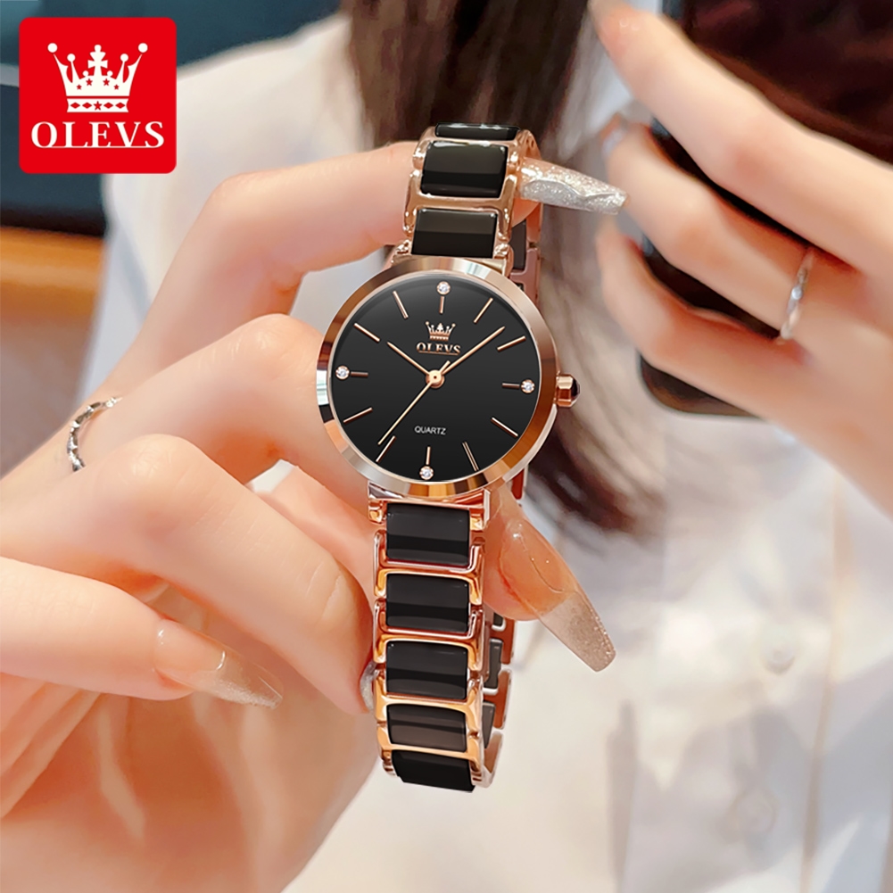 OLEVSレディース腕時計5877高級エレガントクォーツ腕時 - Luxury Watch Organizer のレビューと価格
