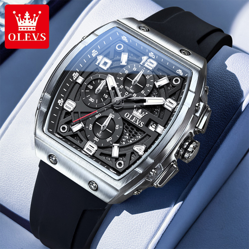 OLEVSメンズ腕時計2976高級ファッショントノー型クォー - Zen Luxury Watch のレビューと価格