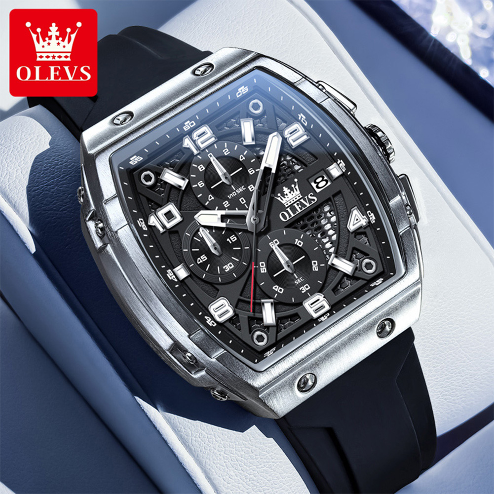 OLEVSメンズ腕時計2976高級ファッショントノー型クォー - Zen Luxury Watch のレビューと価格