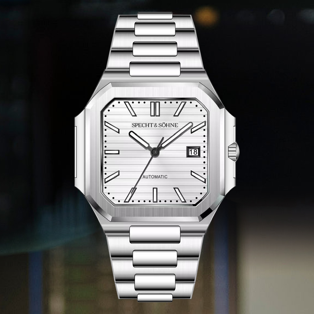 2026 Specht & Söhne 41MM スクエア  - Cartier Watch Santos のレビューと価格