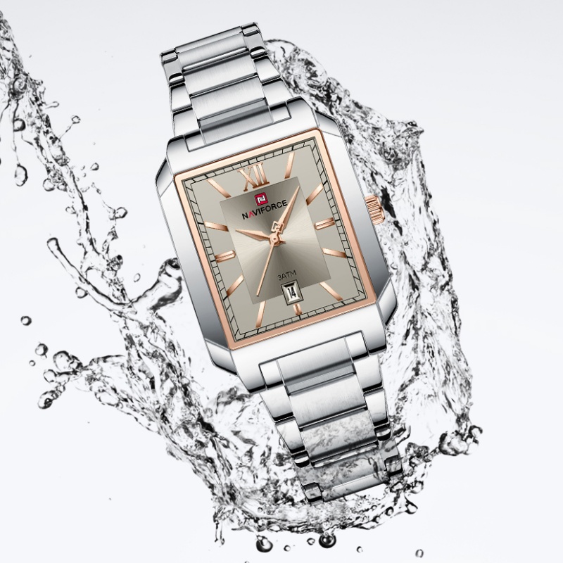 NAVIFOECR ファッションカジュアルレディース腕時計ス - Luxury Watch Black のレビューと価格