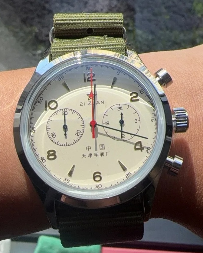 メンズウォッチ 1963 パイロット オートマチックウォッチ - Chronograph Flyback Watch のレビューと価格