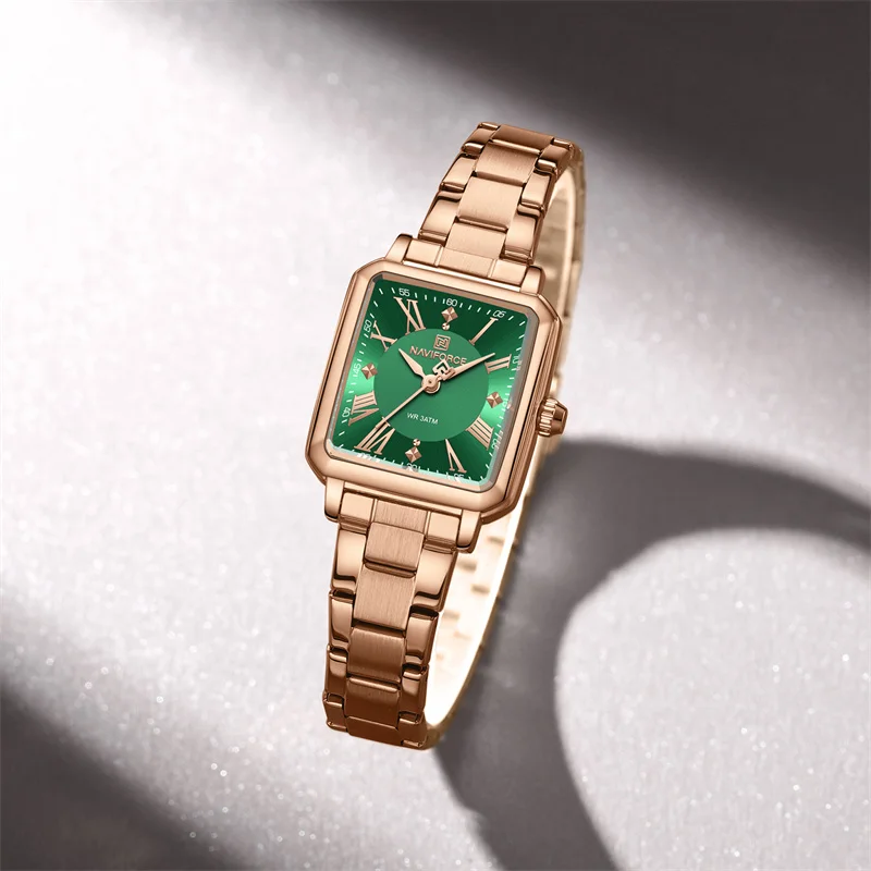 NAVIFORCE 新品オリジナル高級2025年女性用腕時計 - Luxury Watch Black のレビューと価格