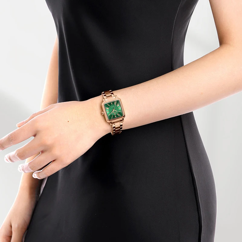 NAVIFORCE 新品オリジナル高級2025年女性用腕時計 - Luxury Watch Black のレビューと価格