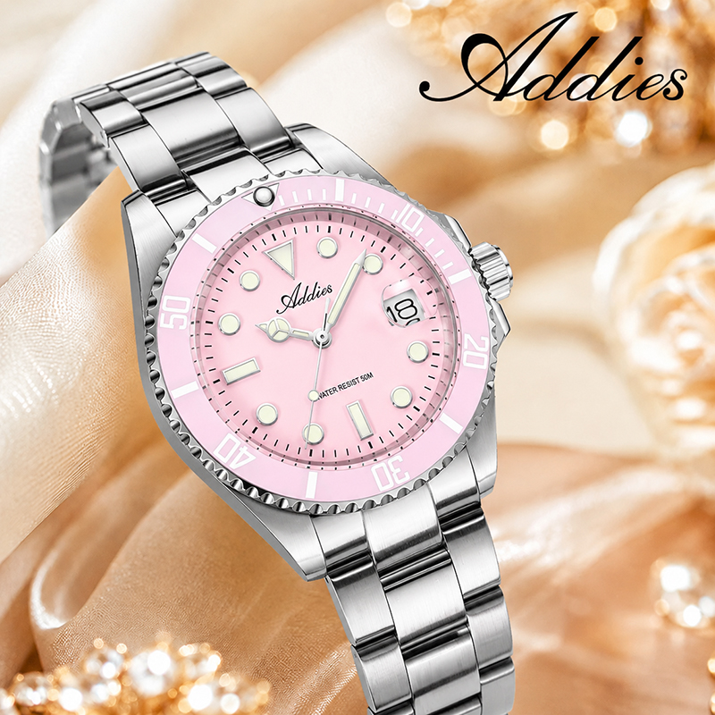 ADDIES 36 ミリメートル 50 メートル防水女性の腕 - Luxury Women'S Watch のレビューと価格