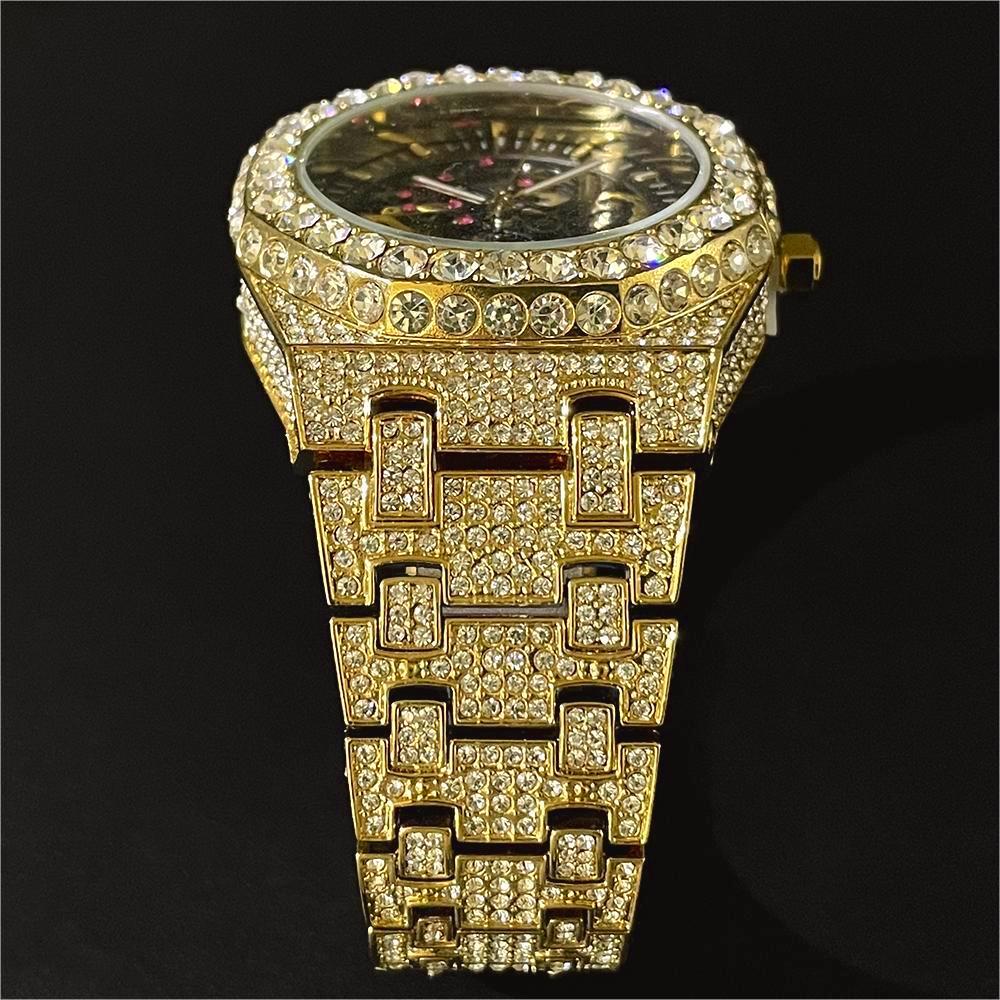 高級自動機械式時計の男性ヒップホップブランド MISSFOX - Luxury Watch And Jewelry Brand のレビューと価格