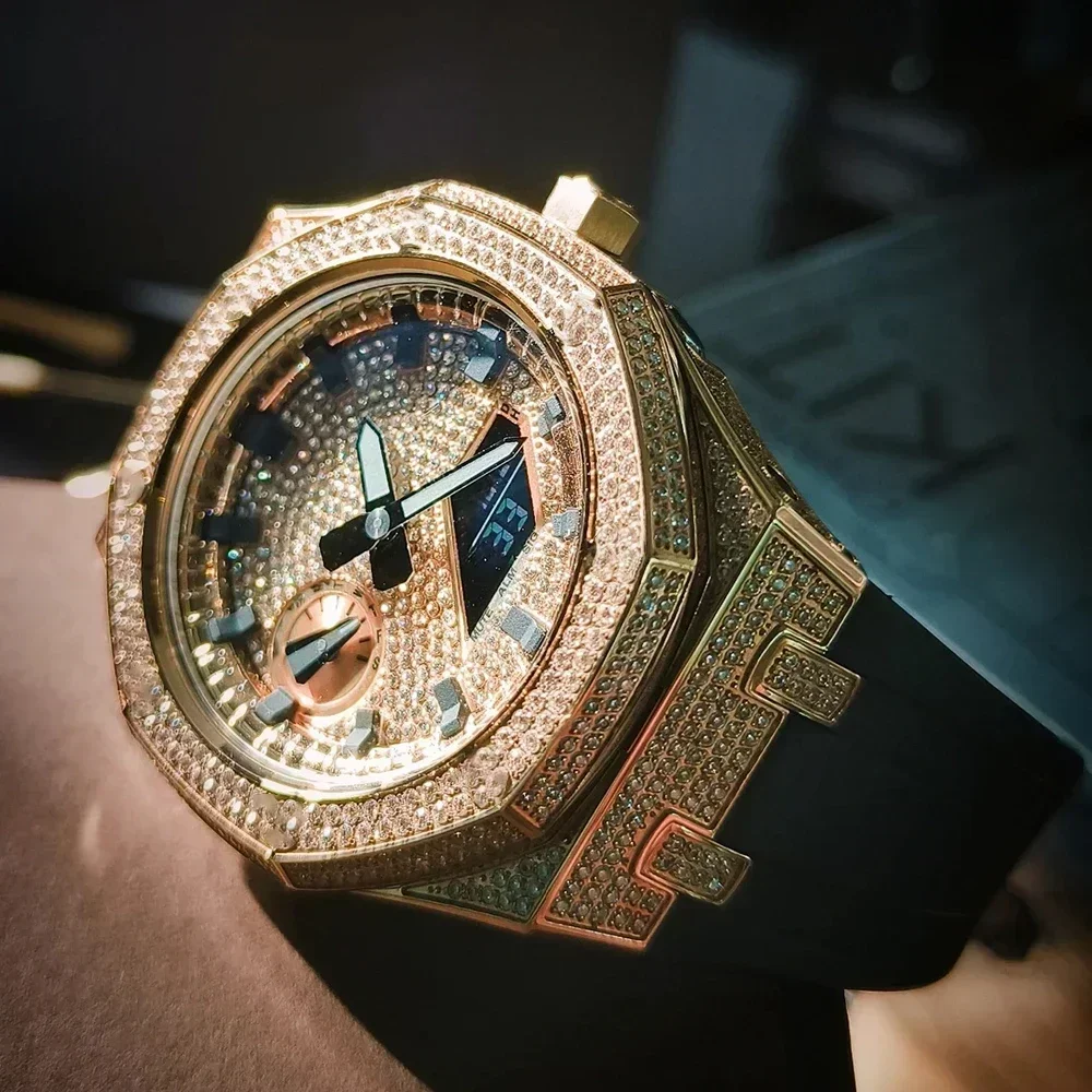 高級ダイヤモンド時計ダイヤル GA2100 GA-2100  - Luxury Watch Repair のレビューと価格