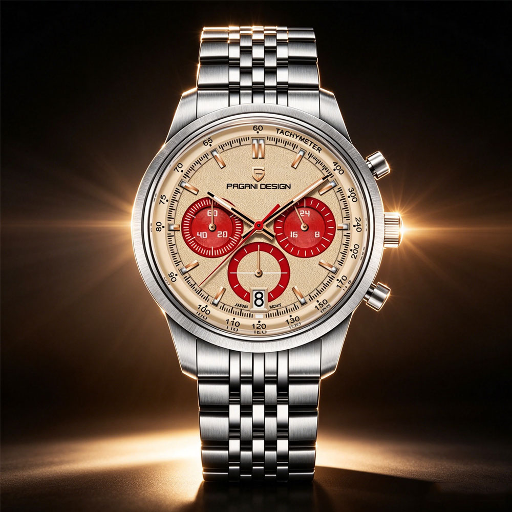 パガーニデザイン新しいメンズ腕時計高級クォーツ腕時計メンズ  - Luxury Watch For Men のレビューと価格