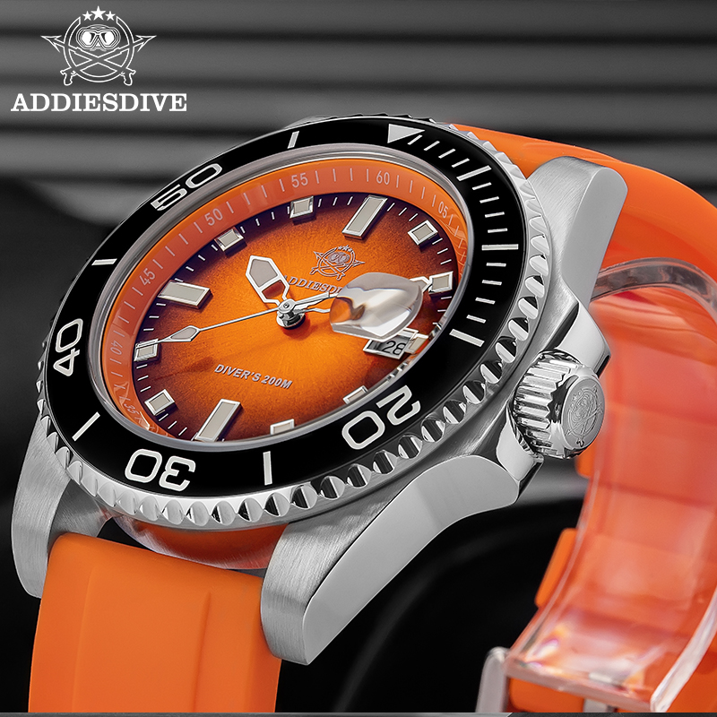 ADDIESDIVE メンズ腕時計クォーツステンレススチール - Diver Watch 300M のレビューと価格