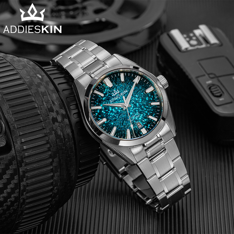 AddiesKin K003 メンズ機械式時計 サンレイ グ - Exhibition Movement Display のレビューと価格
