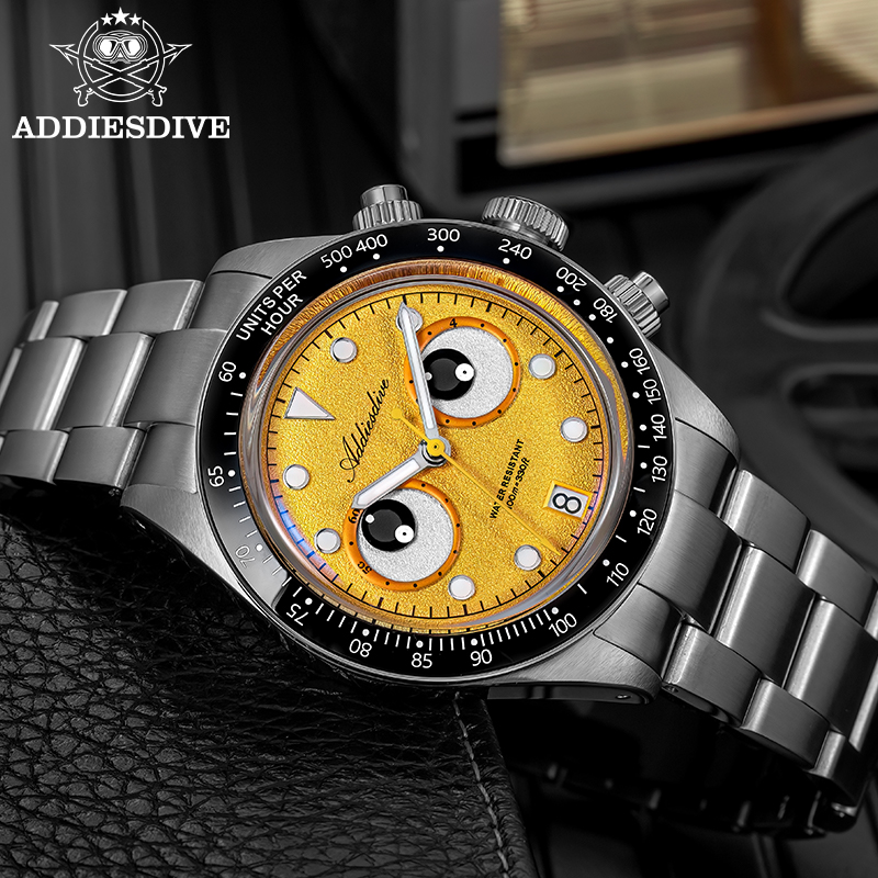 ADDIESDIVE 新しいメンズクォーツ時計 AD2557 - Luxury Watch Makes のレビューと価格