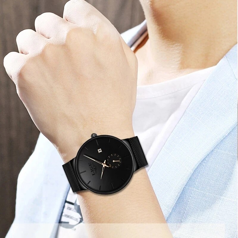 Ligeファッションメンズ腕時計トップブランド高級クォーツ時 - Zen Luxury Watch のレビューと価格