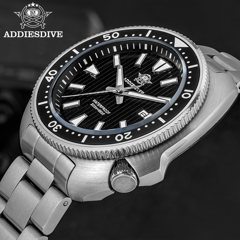 ADDIESDIVE 新しいメンズ腕時計クォーツ腕時計サファ - Diver Watch 300M のレビューと価格