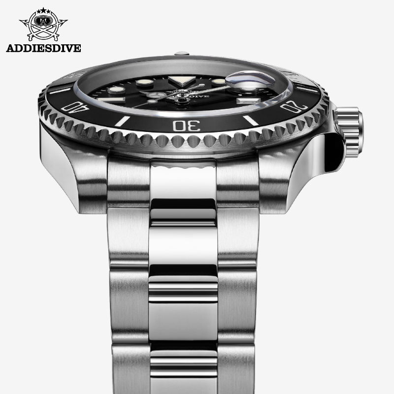 ADDIESDIVE ファッション腕時計ステンレス鋼ダイバー - Diver Watch 300M のレビューと価格