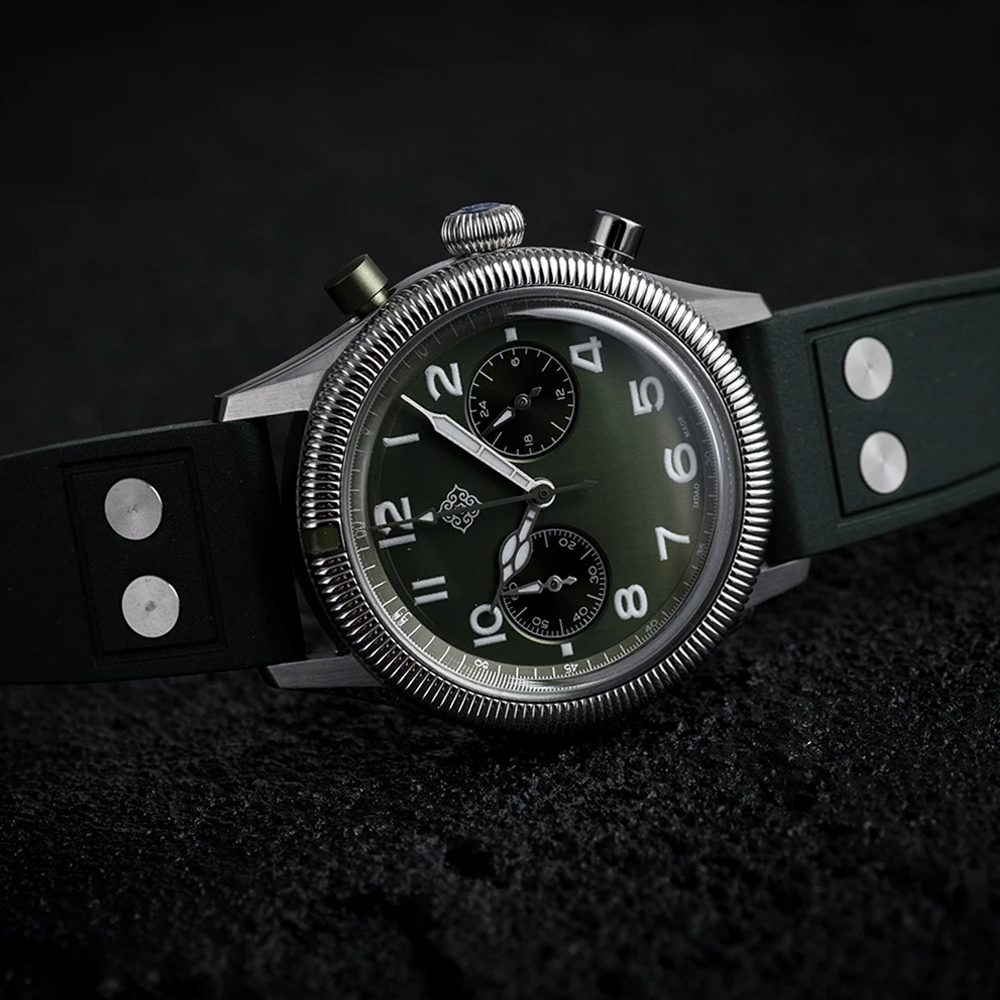 IXDAO 2026 新型パイロット 39mm VK64 メ - Chronograph Flyback Watch のレビューと価格