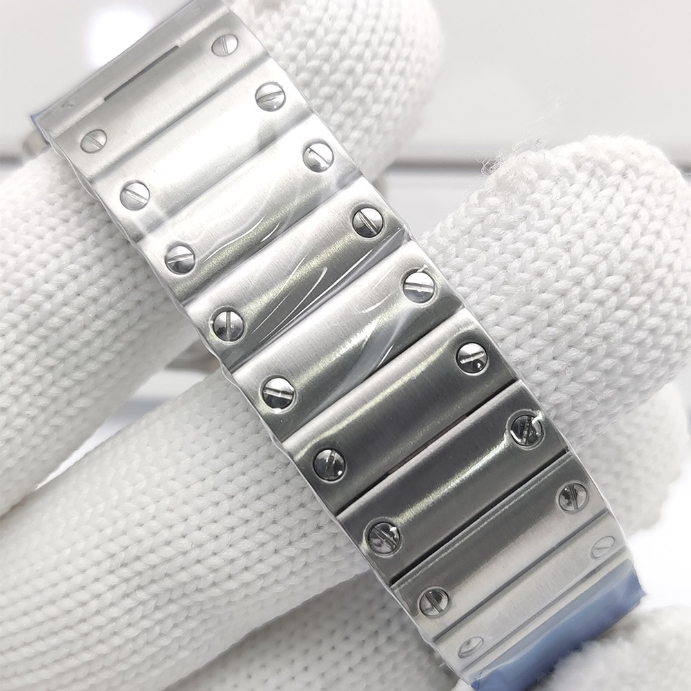 メンズ腕時計スクエアケース新しい NH35 腕時計自動スポー - Cartier Watch Santos のレビューと価格