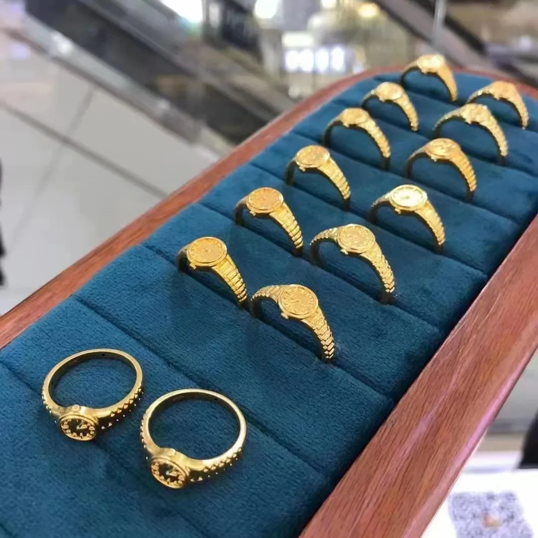 Briex ジュエリー本物の 18 K ゴールドリング女性用 - Luxury Watch Service のレビューと価格
