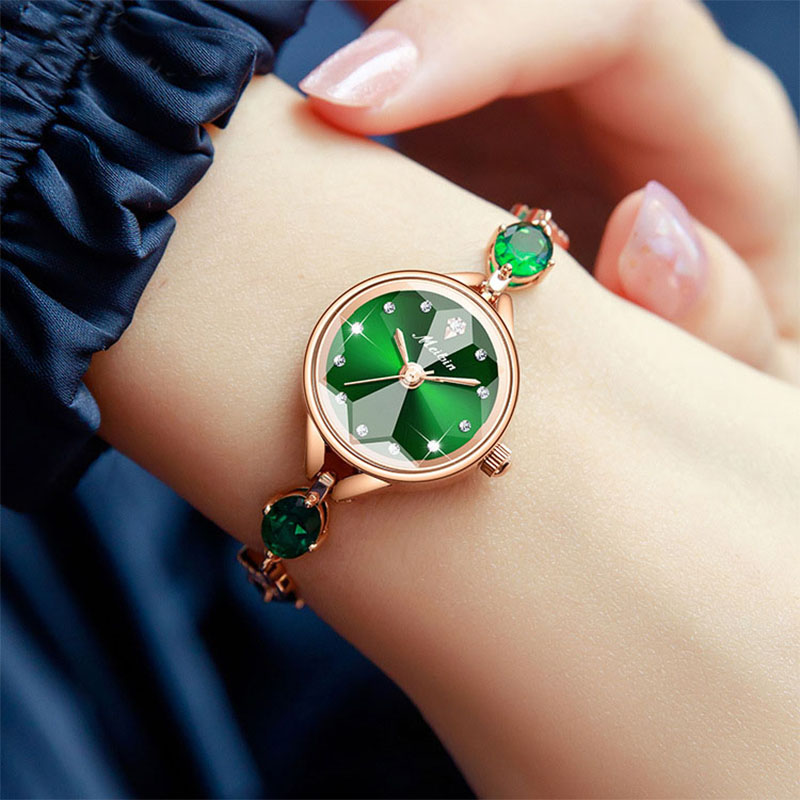 女性用クォーツ時計,八角形ダイヤル,高級軽量ジュエリー,防水 - Luxury Watch And Jewelry Brand のレビューと価格