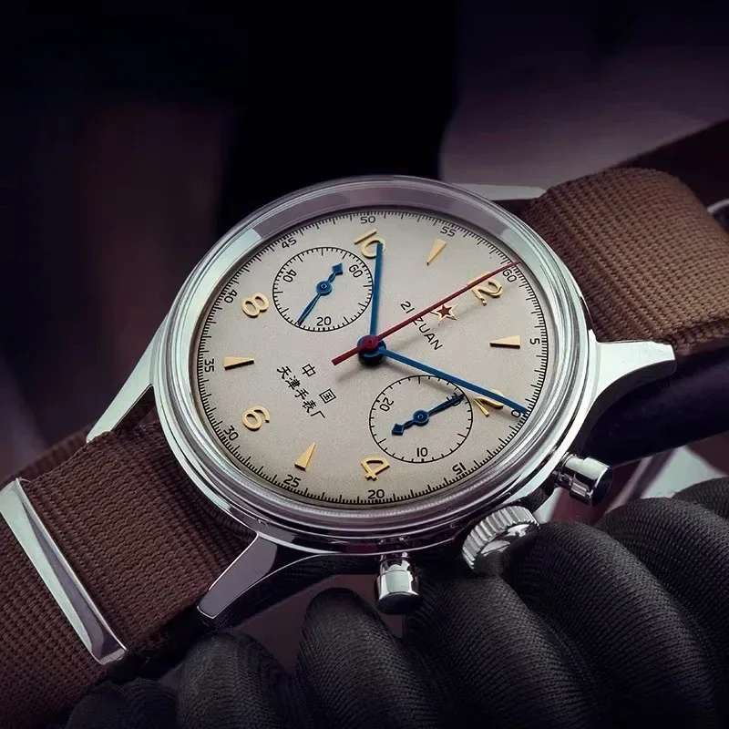 1963 メンズ腕時計 1963 パイロットウォッチ 42m - Chronograph Flyback Watch のレビューと価格