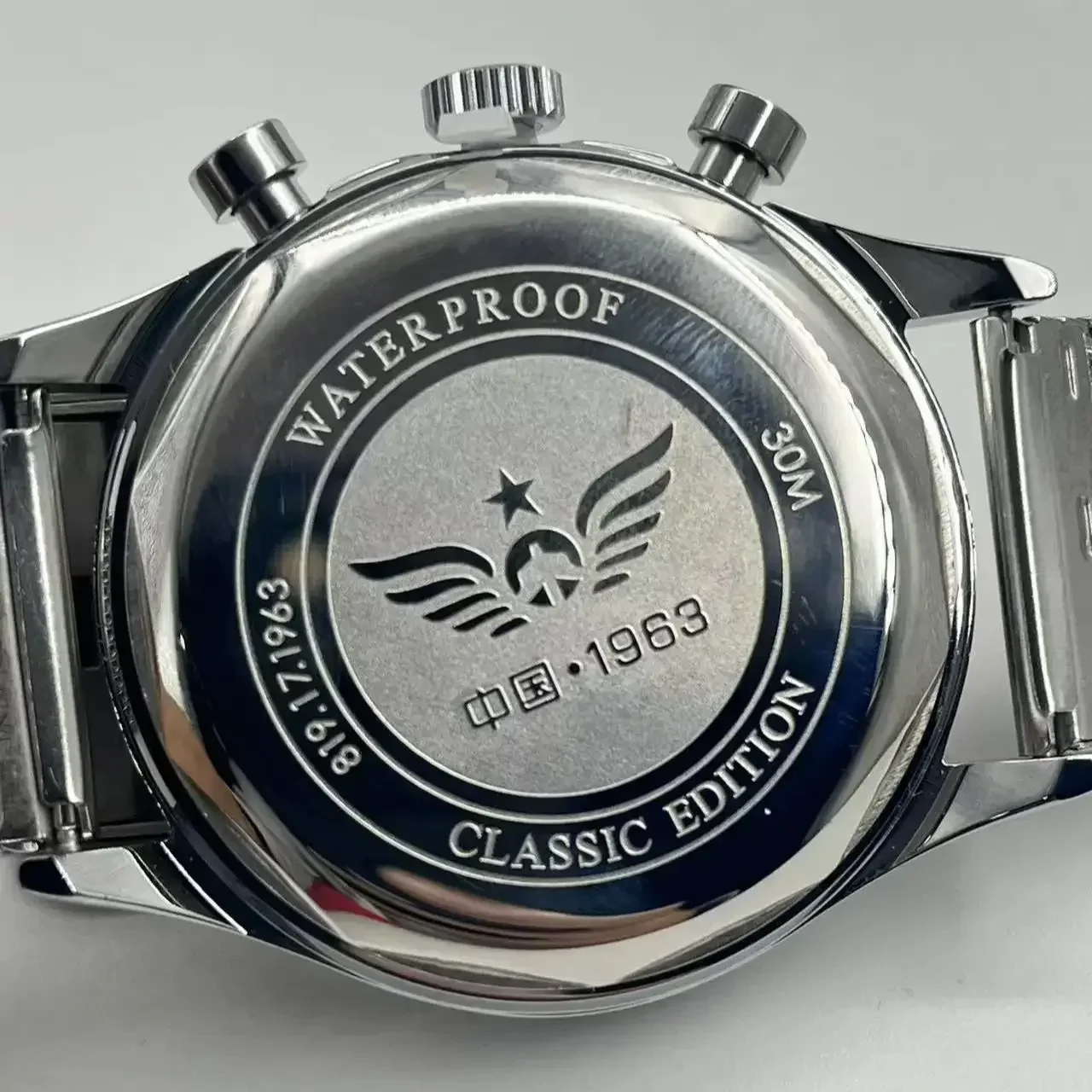 1963 メンズ腕時計 1963 パイロットウォッチ 42m - Chronograph Flyback Watch のレビューと価格