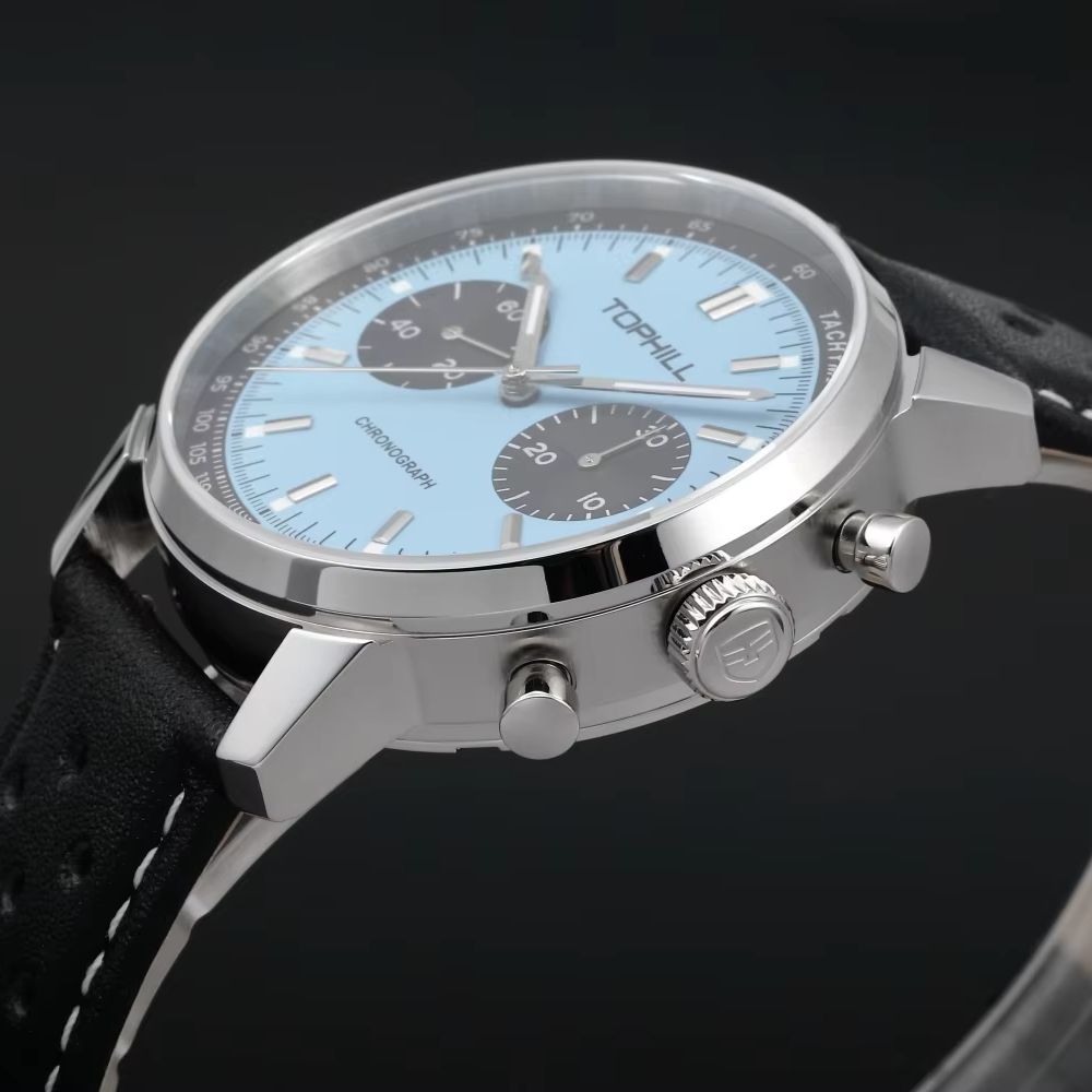TOPHILL ヴィンテージ レーシング クロノグラフ メン - Chronograph Flyback Watch のレビューと価格